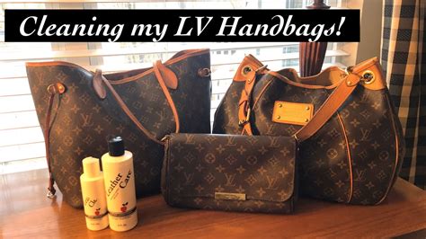 best way to clean Louis Vuitton bags